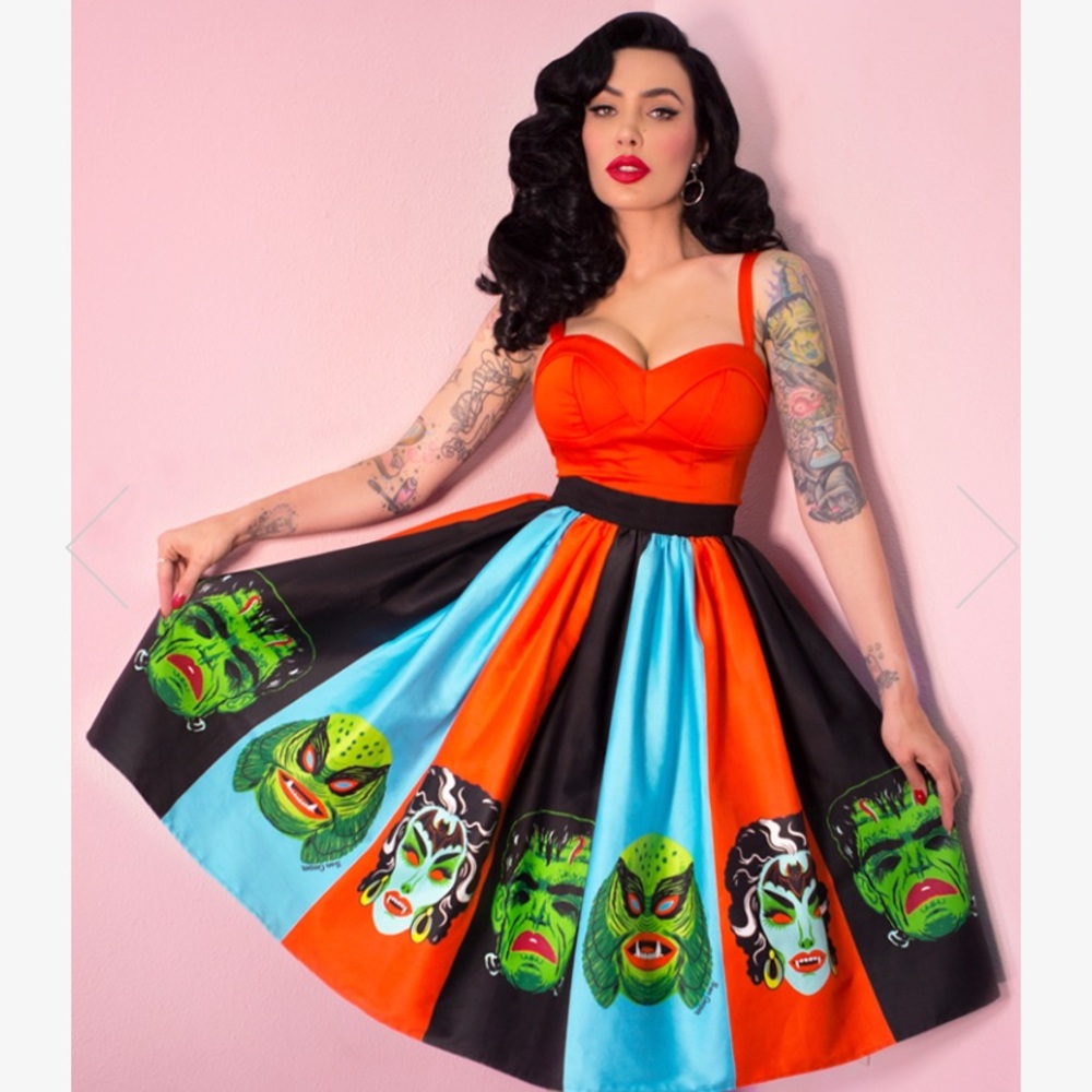 Ben Cooper Micheline Pitt colab skirt.